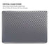 Silver Carbon Fiber Specialty Texture Material MacBook Air 13in (2020) Case plus Skin