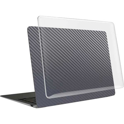 Silver Carbon Fiber Specialty Texture Material MacBook Air 13in M1 (2021) Case plus Skin