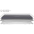 Silver Carbon Fiber Specialty Texture Material MacBook Air 15in (2023-2025) Case plus Skin