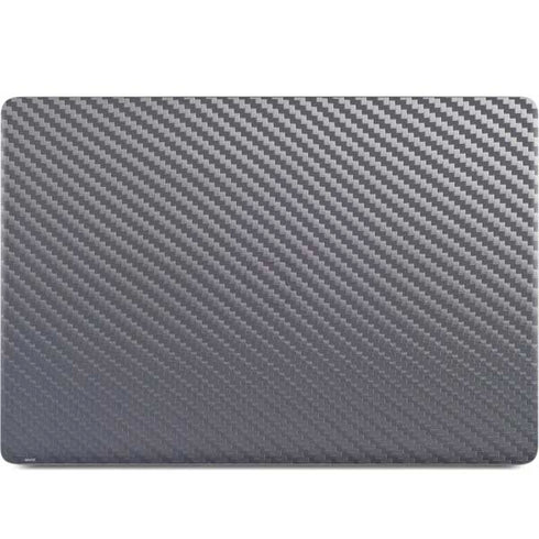 Silver Carbon Fiber Specialty Texture Material Apple MacBook Pro 15-inch Skin