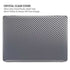 Silver Carbon Fiber Specialty Texture Material MacBook Pro 16in (2019-20) Case plus Skin