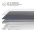 Silver Carbon Fiber Specialty Texture Material MacBook Pro 16in (2019-20) Case plus Skin