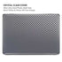 Silver Carbon Fiber Specialty Texture Material MacBook Pro 16in (2021-25) Case plus Skin
