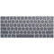 Silver Carbon Fiber Specialty Texture Material Magic Keyboard Skin