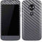 Silver Carbon Fiber Specialty Texture Material Moto E5 Play Skin