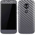 Silver Carbon Fiber Specialty Texture Material Moto E5 Play Skin