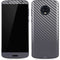 Silver Carbon Fiber Specialty Texture Material Moto G6 Skin