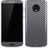 Silver Carbon Fiber Specialty Texture Material Moto G6 Skin
