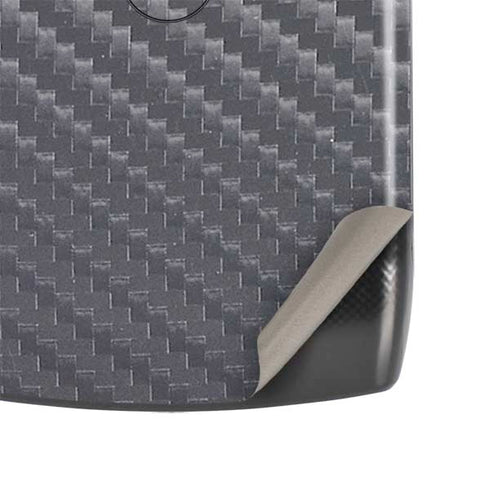 Silver Carbon Fiber Specialty Texture Material Motorola RAZR Skin