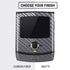 Silver Carbon Fiber Specialty Texture Material Motorola RAZR Skin