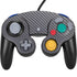 Silver Carbon Fiber Specialty Texture Material Nintendo GameCube Controller Skin