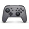 Silver Carbon Fiber Specialty Texture Material Nintendo Switch Pro Controller Skin