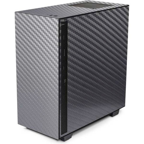 Silver Carbon Fiber Specialty Texture Material NZXT H510 Compact ATX Mid-Tower Case Skin