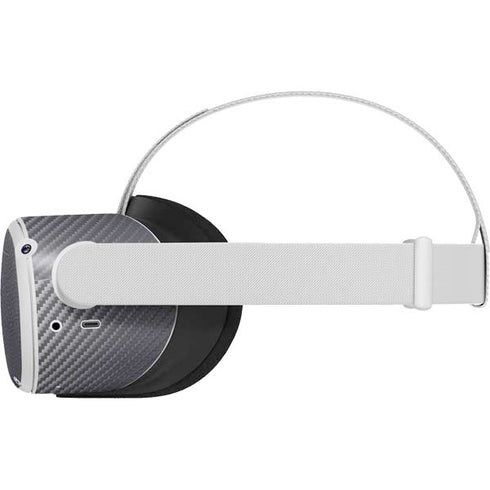 Silver Carbon Fiber Specialty Texture Material Oculus Quest 2 Skin