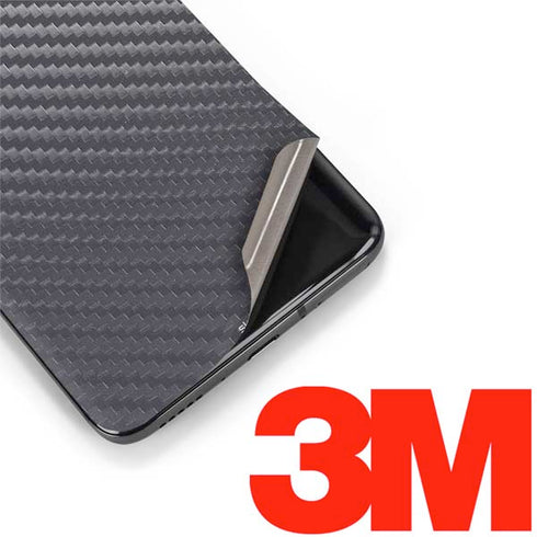 Silver Carbon Fiber Specialty Texture Material OnePlus 7 Pro Skin