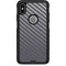 Silver Carbon Fiber Specialty Texture Material Otterbox Commuter iPhone Skin