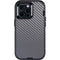 Silver Carbon Fiber Specialty Texture Material Otterbox Defender iPhone Skin
