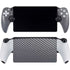 Silver Carbon Fiber Specialty Texture Material PlayStation Portal Remote Player Skin