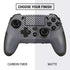 Silver Carbon Fiber Specialty Texture Material PlayStation Scuf Vantage 2 Controller Skin