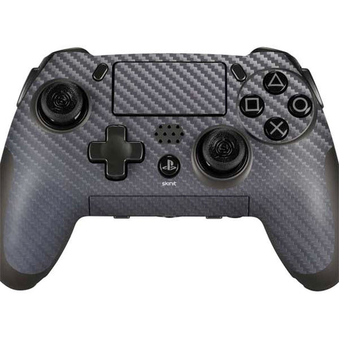 Silver Carbon Fiber Specialty Texture Material PlayStation Scuf Vantage 2 Controller Skin