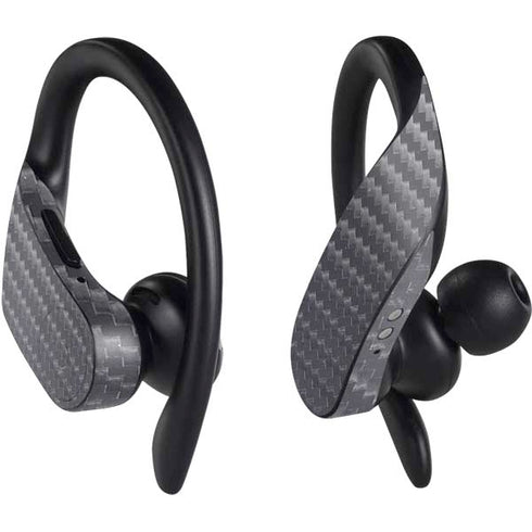 Silver Carbon Fiber Specialty Texture Material PowerBeats Pro Skin