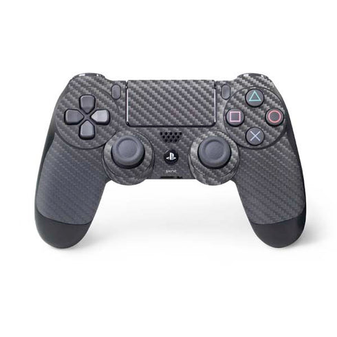 Silver Carbon Fiber Specialty Texture Material PS4 Controller Skin