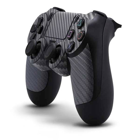 Silver Carbon Fiber Specialty Texture Material PS4 Controller Skin