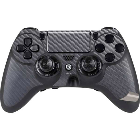Silver Carbon Fiber Specialty Texture Material PS4/PC SCUF Impact Controller Skin