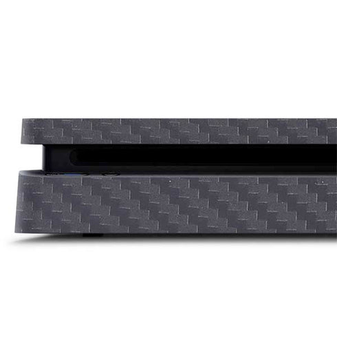 Silver Carbon Fiber Specialty Texture Material PS4 Slim Skin