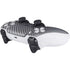 Silver Carbon Fiber Specialty Texture Material PS5 Controller Skin