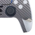 Silver Carbon Fiber Specialty Texture Material PS5 Controller Skin