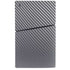 Silver Carbon Fiber Specialty Texture Material PS5 Slim Disk Bundle Skin