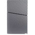 Silver Carbon Fiber Specialty Texture Material PS5 Slim Digital Edition Bundle Skin