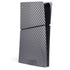 Silver Carbon Fiber Specialty Texture Material PS5 Slim Digital Edition Console Skin