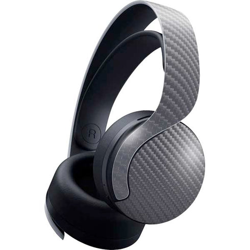 Silver Carbon Fiber Specialty Texture Material PULSE 3D Wireless Headset for PS5 Skin
