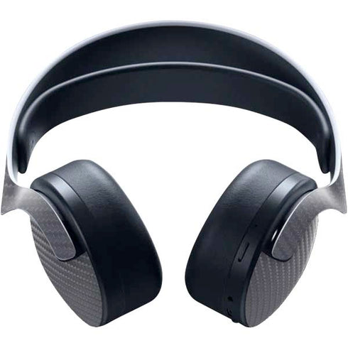Silver Carbon Fiber Specialty Texture Material PULSE 3D Wireless Headset for PS5 Skin