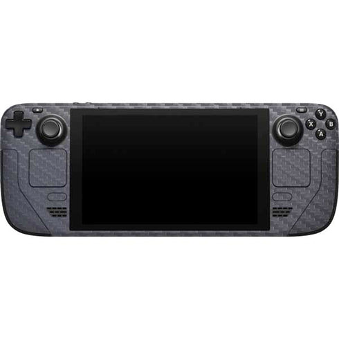 Silver Carbon Fiber Specialty Texture Material Steam Deck Handheld Gaming Computer Skin