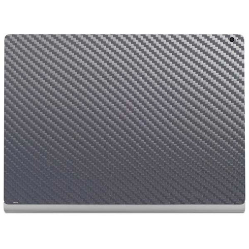Silver Carbon Fiber Specialty Texture Material Surface Book 2 15in Skin