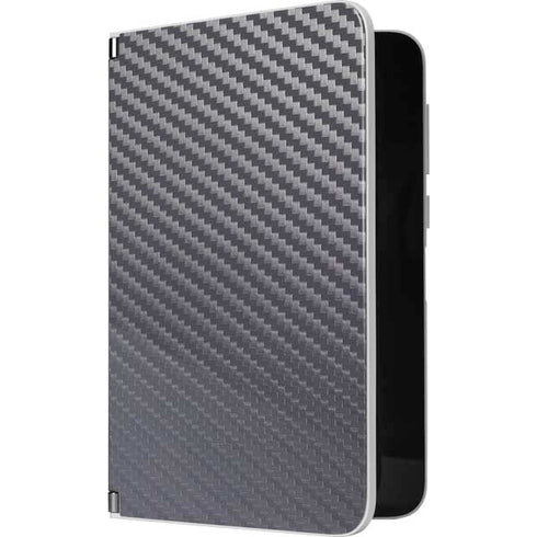 Silver Carbon Fiber Specialty Texture Material Surface Duo Skin