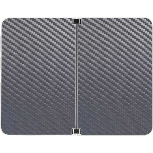 Silver Carbon Fiber Specialty Texture Material Surface Duo Skin