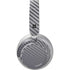 Silver Carbon Fiber Specialty Texture Material Surface Headphones Skin
