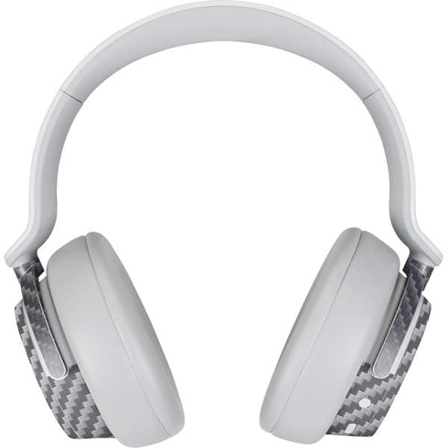 Silver Carbon Fiber Specialty Texture Material Surface Headphones Skin