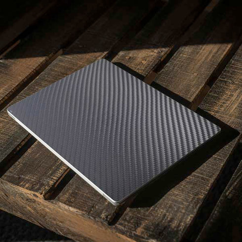 Silver Carbon Fiber Specialty Texture Material Surface Laptop 3 13.5in Skin