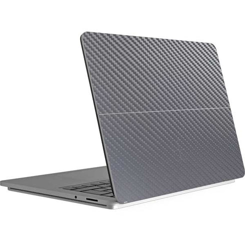 Silver Carbon Fiber Specialty Texture Material Surface Laptop Studio Skin