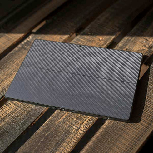 Silver Carbon Fiber Specialty Texture Material Surface Pro 7 Skin