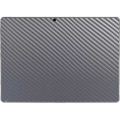 Silver Carbon Fiber Specialty Texture Material Surface Pro 8 Skin
