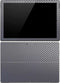 Silver Carbon Fiber Specialty Texture Material Surface Pro (2017) Skin
