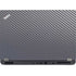 Silver Carbon Fiber Specialty Texture Material Lenovo ThinkPad Skin