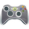 Silver Carbon Fiber Specialty Texture Material Xbox 360 Wireless Controller Skin