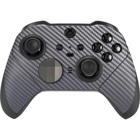 Silver Carbon Fiber Specialty Texture Material Xbox Elite Wireless Controller Series 2 Skin